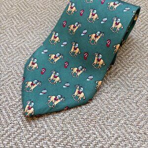 Vintage Silk Jonathan Lake Equestrian Tie